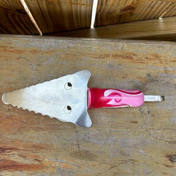 Pink Grenadine FiLou Dachshund Pie Server Pylones Studio Coquelicots Collection - Picture 2 of 5